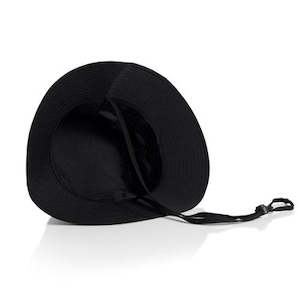 Nylon Wide Brim Bucket Hat