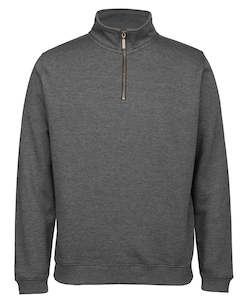 C of C  BRASS 1/2 ZIP SWEAT  NAVY