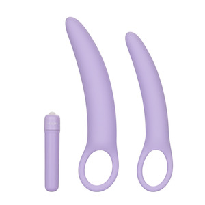 LAURA BERMAN ISABELLE VIBRATING SILICONE DILATORS - set of 2 Rps