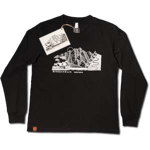 Bikeaholic Narnia LS Womens Tee