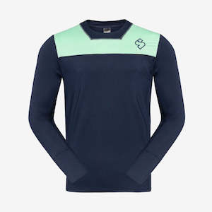 Wideopen: Hunter Mtb Ls Jersey Navy Blazer