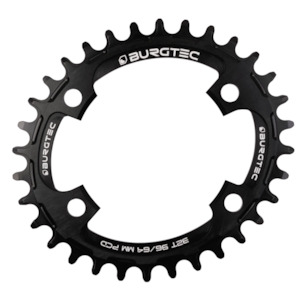 Burgtec Oval 96/64mm PCD Thick Thin Chainring