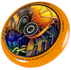 Madd Gear 110 Mm Buzz Wheel Orange