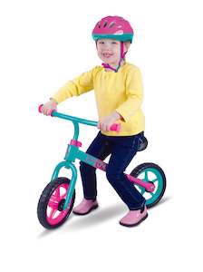 Balance Bikes: Zycom My 1 St Balance Bike W/ Helmet Teal / Pink