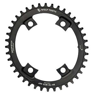 Wolf Tooth Shimano Road 1 X Oval Drop Stop B Chainring 110x4 BCD