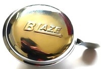 Bike bell for your bicycle - blaze - classic chrome silver - awesome - bike lights