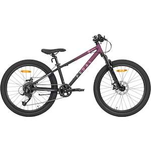 Pedal Jackal 24" Kids Bike Berry/Black Fade