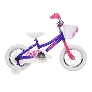 Pedal Sprout Steel Kids Bike Pink/Purple