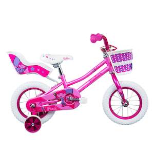 Bicycle and accessory: Radius Pixie 12" Kids Bike Pink with Dark Pink