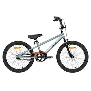 Pedal Strike 20" Kids Bike Steel Silver/Green