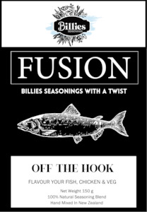 Seasoning manufacturing - food: Off The Hook - FUSION by Billies