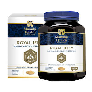 Manuka Health Royal Jelly 1000mg 365 Capsules Natural Antioxidant Protection