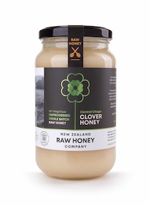 Honey manufacturing - blended: Raw Central Otago Clover Honey