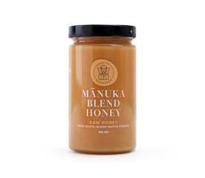 Honey manufacturing - blended: Mānuka blend Honey 1kg Glass