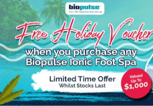 Free Holiday 'Vacation' Hotel Voucher Biopulse