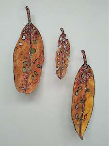 Art dealing: Pohutukawa Leaf Triptych