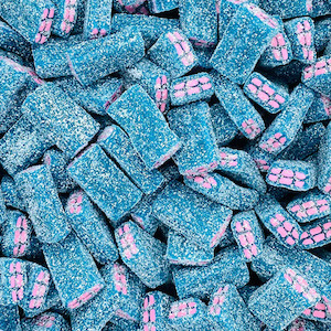 Fizzy Blue Raspberry Bricks