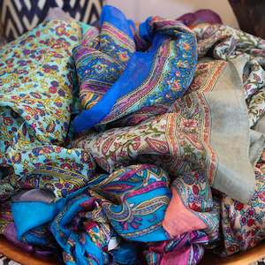 Indian Silk Scarves