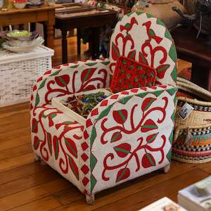 Yoruba Beaded Chair