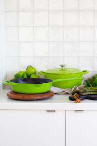 Green Cast Iron Set