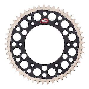 Renthal Sprocket Twinring Black 49T Bi-Metal Grooved