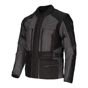 Dririder: Dririder Explorer Jacket - Dark Grey / Black