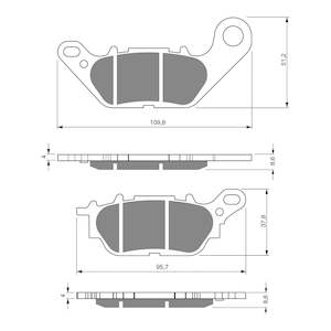 Goldfren: GOLDfren Brake Pads - S3 Sintered Sports