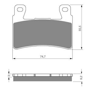 GOLDfren Brake Pads - S3 Sintered Sports