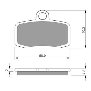 GOLDfren Brake Pads - K5 Off-Road Racing