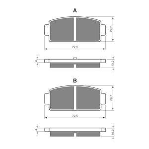 GOLDfren Brake Pads - K5 Off-Road Racing