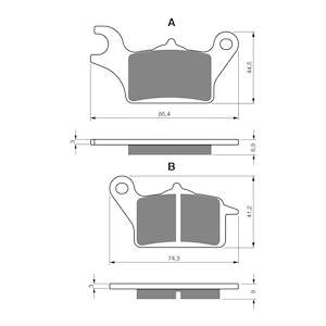 GOLDfren Brake Pads - S3 Sintered Sports