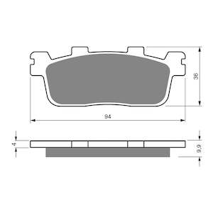 GOLDfren Brake Pads - S3 Sintered Sports