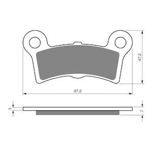 GOLDfren Brake Pads - S3 Sintered Sports