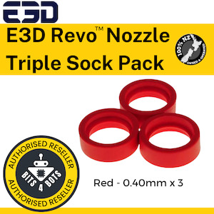 E3D Revo™ Nozzle Triple Sock Packs