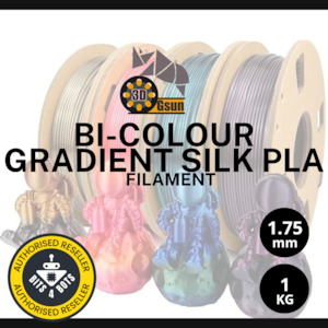 Gsun Bi-Colour Gradient Silk PLA Filament