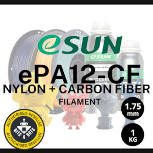 Electronic goods: eSun ePA12-CF (Nylon + Carbon Fiber) 1.75mm Filament 1kg