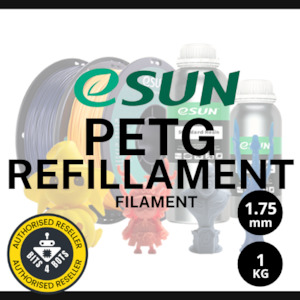 eSun PETG 1.75mm Refilament 1kg (eSpool+ and Bambu Lab Reusable Spool compatible)