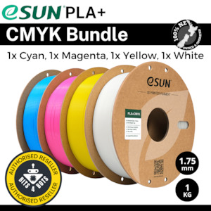 eSun PLA+CMYK Filament (Cyan + Magenta + Yellow + White)