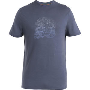 Icebreaker Men's Merino 150 Tech Lite III SS Van Camp Tee