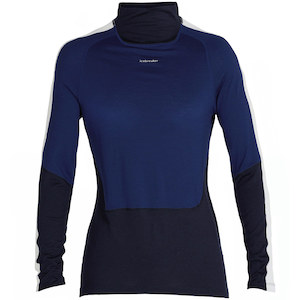 Icebreaker Women's Merino 200 Sonebula LS High Neck Clearance