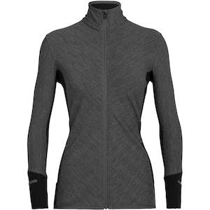 icebreaker Women's Merino Descender LS Zip