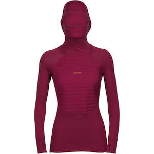 Icebreaker Women's ZoneKnit Insulated LS Hoodie