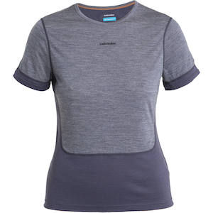 Icebreaker Women's Merino 125 ZoneKnit Energy Wind SS Tee