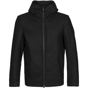 Icebreaker Men's Felted Merino Hooded Jacket Clearance