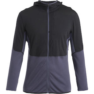 Icebreaker Men's Merino 200 RealFleece Descender LS Zip Hoodie CLearance