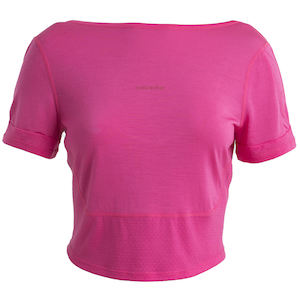 Icebreaker Women's ZoneKnit SS Scoop Back Tee