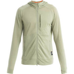 Icebreaker Men's Merino 200 RealFleece IB X TNF LS Zip Hoodie Clearance