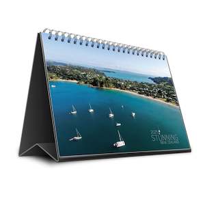 2025 Premium Desk Calendar - Stunning New Zealand