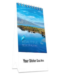 2025 DL Desk Calendar - Beautiful New Zealand (12 Months) - SOLD OUT