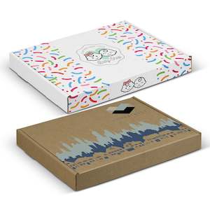 Gift Boxes: Die Cut Box with Locking Lid - 230x165x22mm